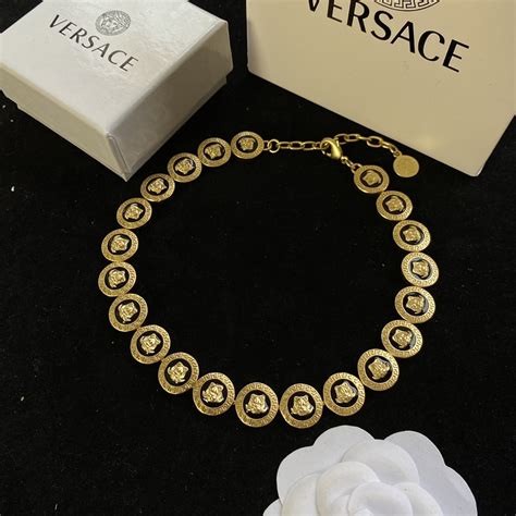 orecchini versace replica|authentic versace necklace.